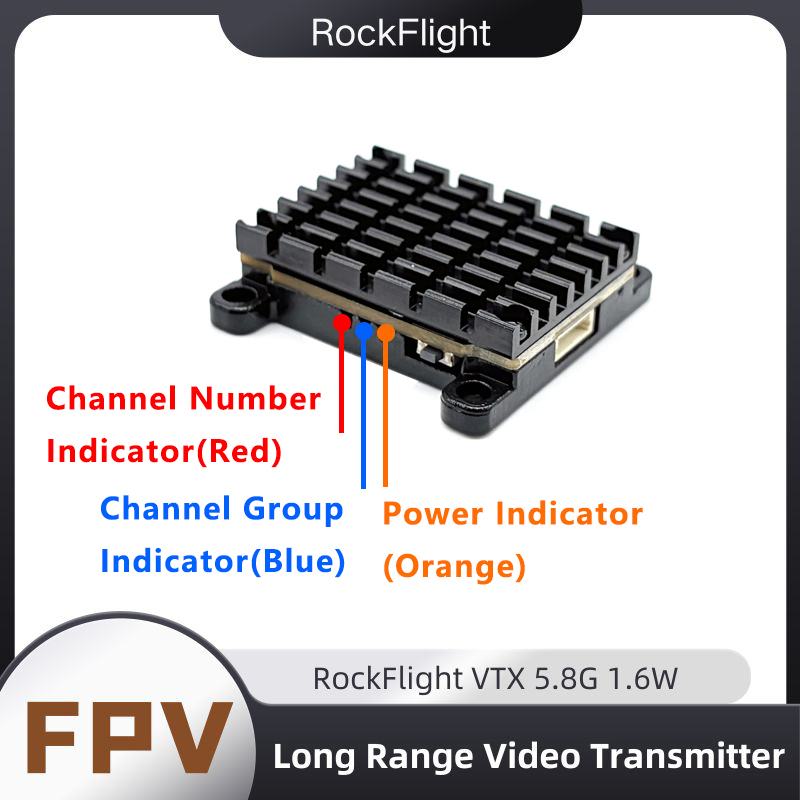 RockFlight TX663 VTX 5.8G 48CH - Drone Receiver review and price