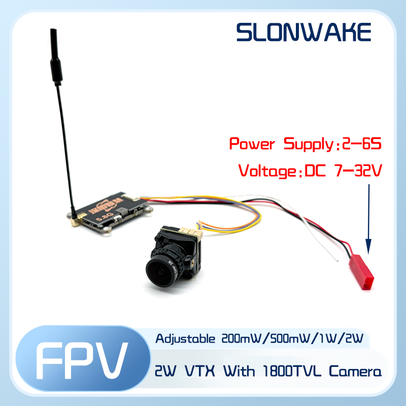SLONWAKE 5.8G 56CH 2W transmit - Drone Receiver review and price