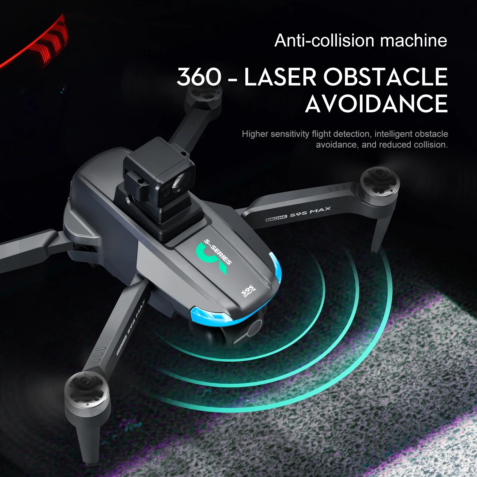 NEW S9S MAX MINI Drone 4K 2-Ax - Drone Gps Mount review and price