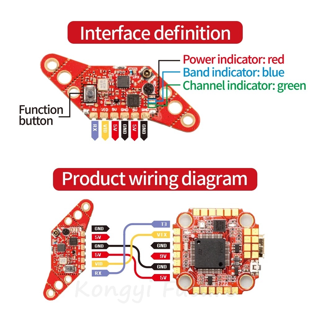 HGLRC Zeus Nano VTX 5.8G 350mW - Drone Transmitter review and price