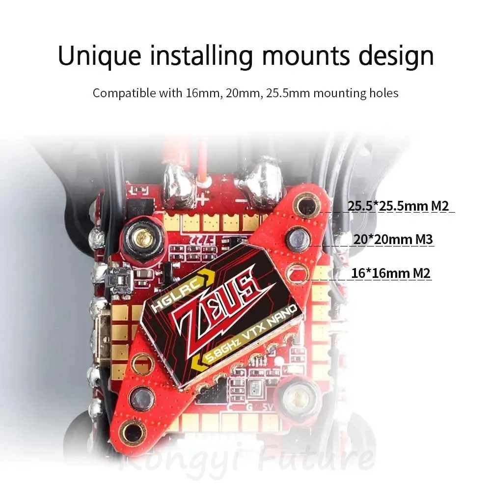 HGLRC Zeus Nano VTX 5.8G 350mW - Drone Transmitter review and price