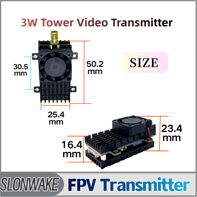 SLONWAKE 5.8G 3000mW Simulatio - Drone Transmitter review and price